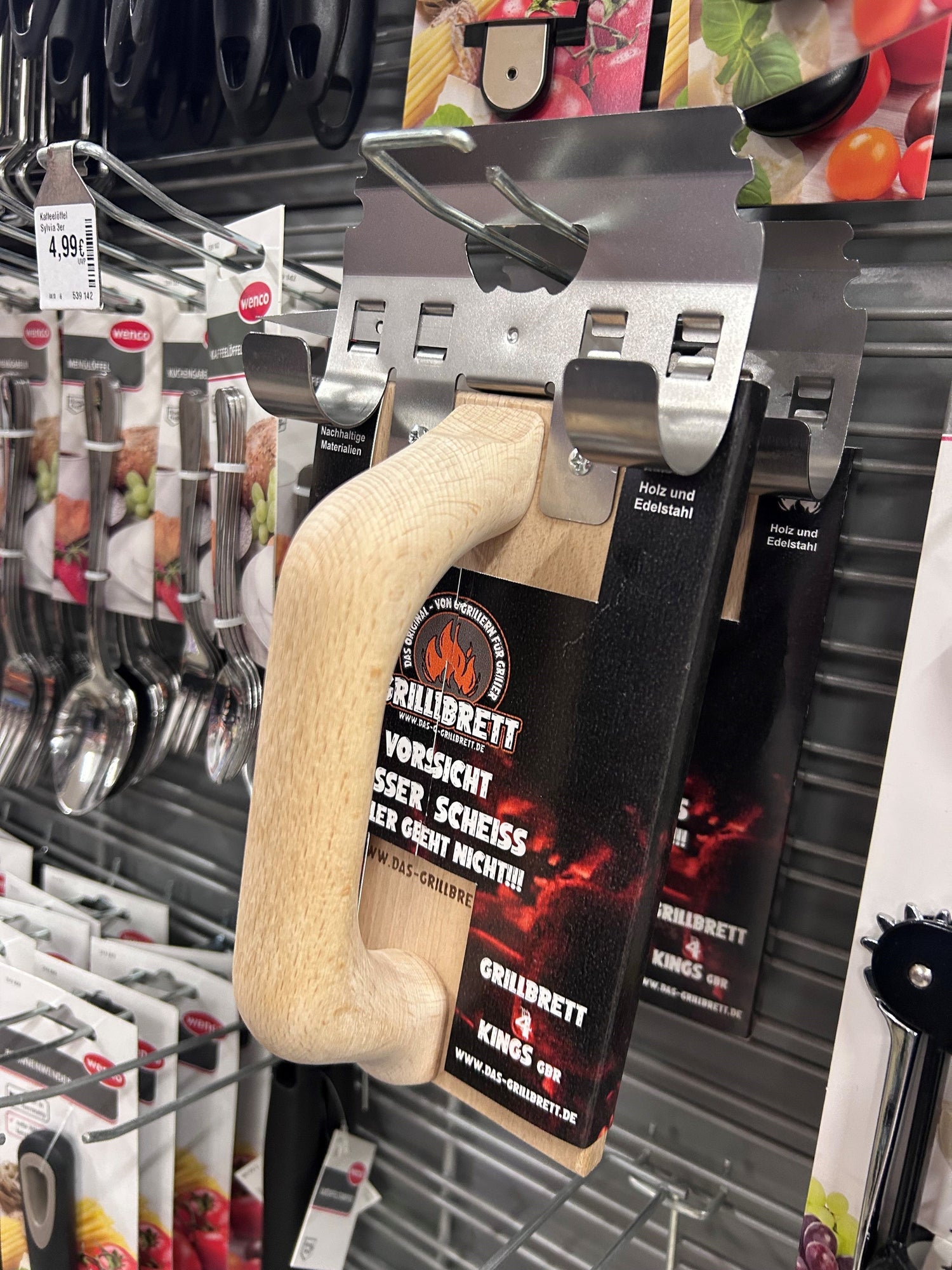 Grillbrett mit individuellem Branding und Mengenstaffeln