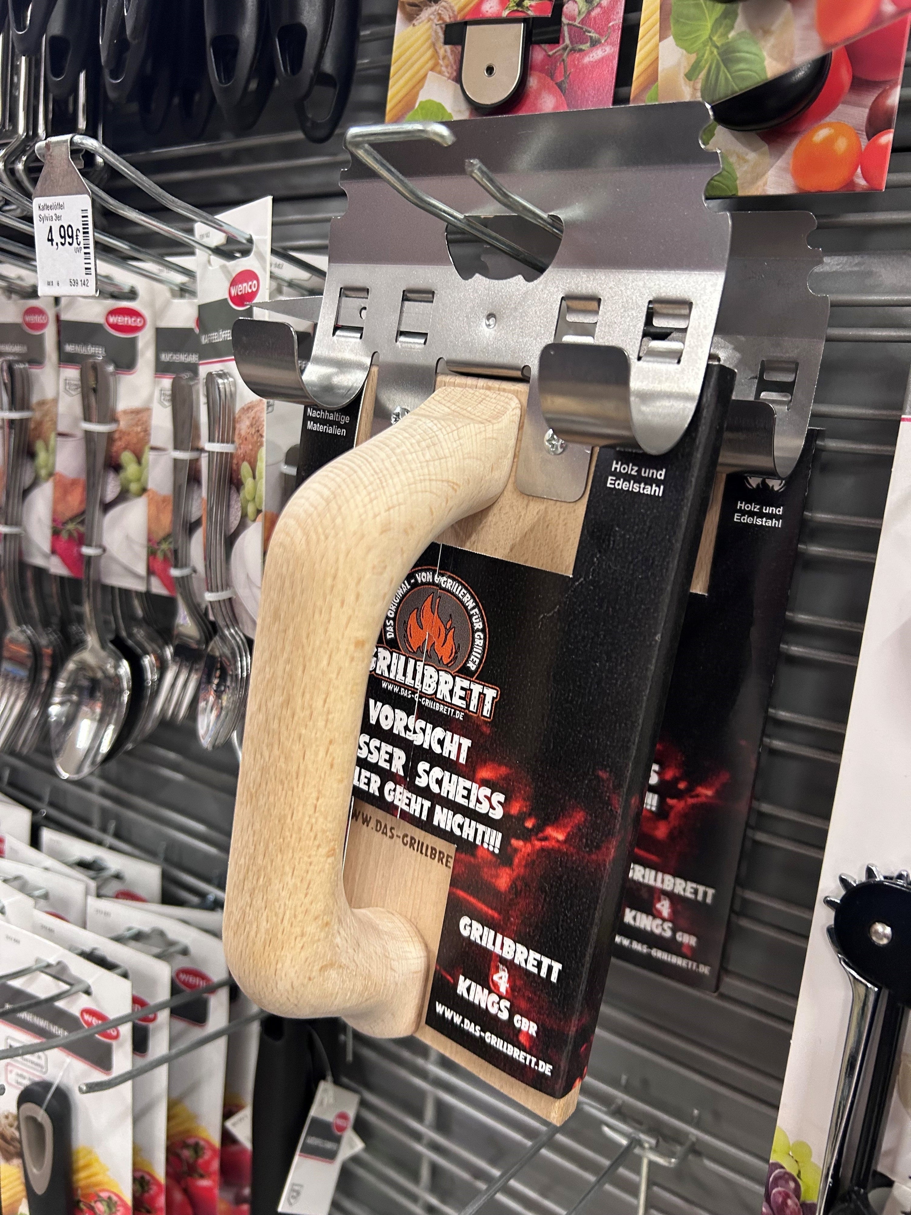 Grillbrett mit individuellem Branding und Mengenstaffeln